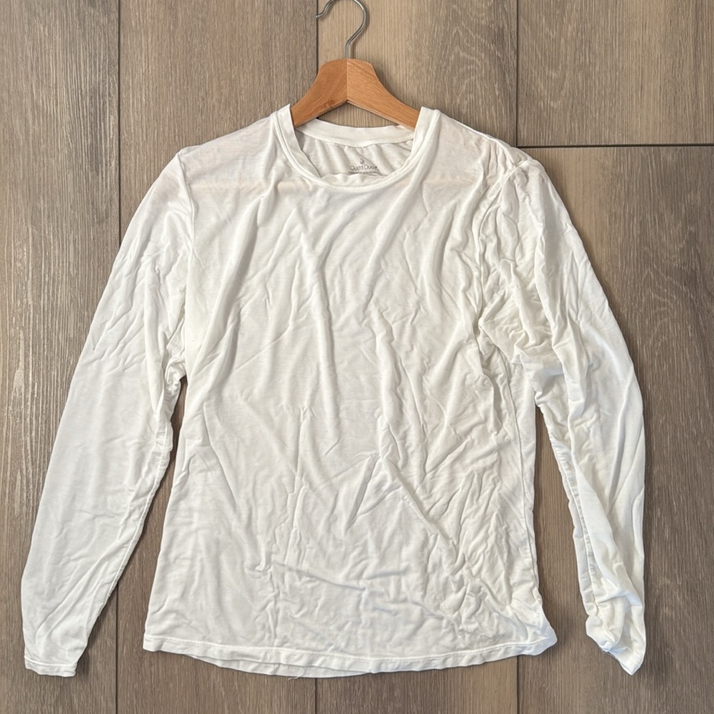 Cuddl Duds White Softwear Top